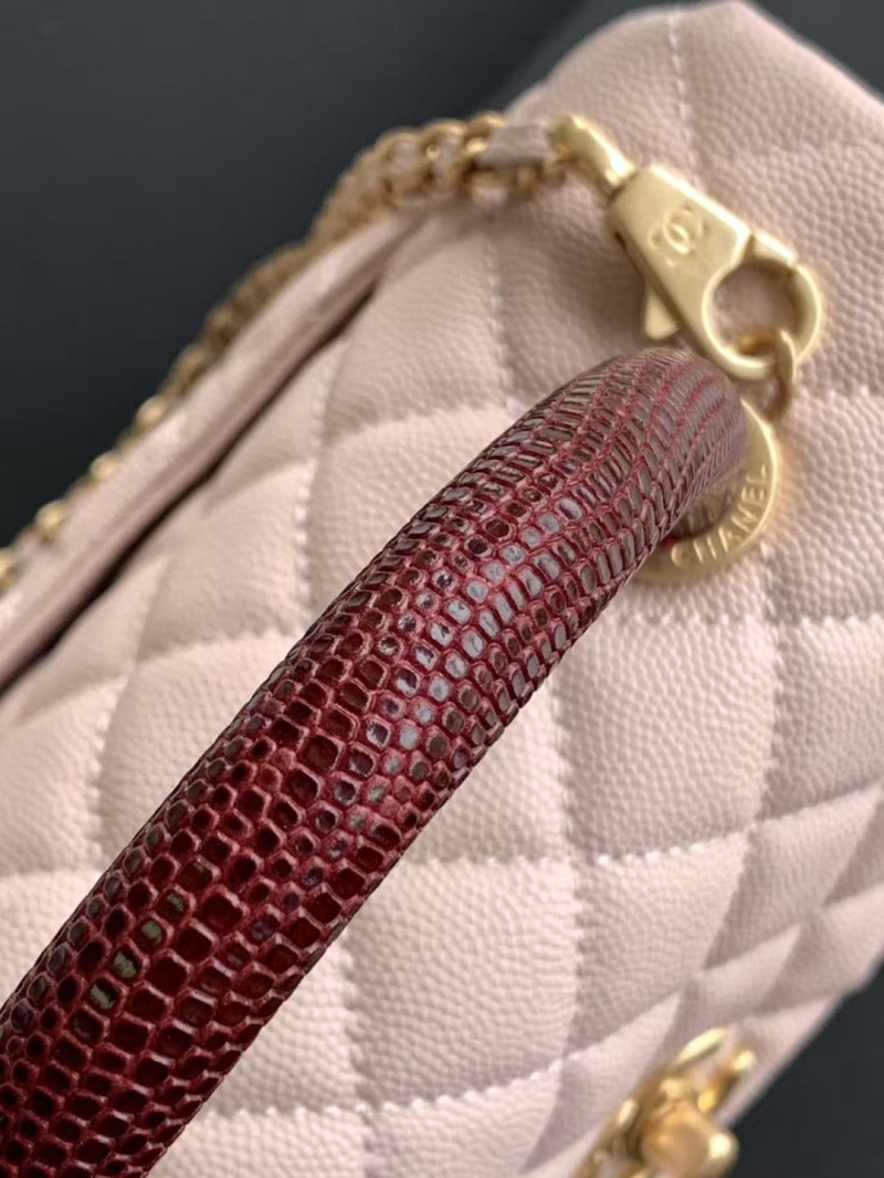 Ch**el top handle bags